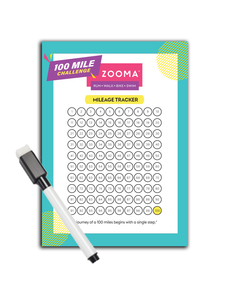 ZOOMA 100 Mile Challenge