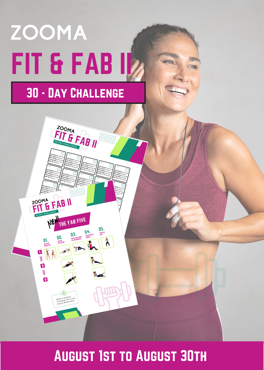 ZOOMA Fit & Fab 30-Day Challenge - Part 2